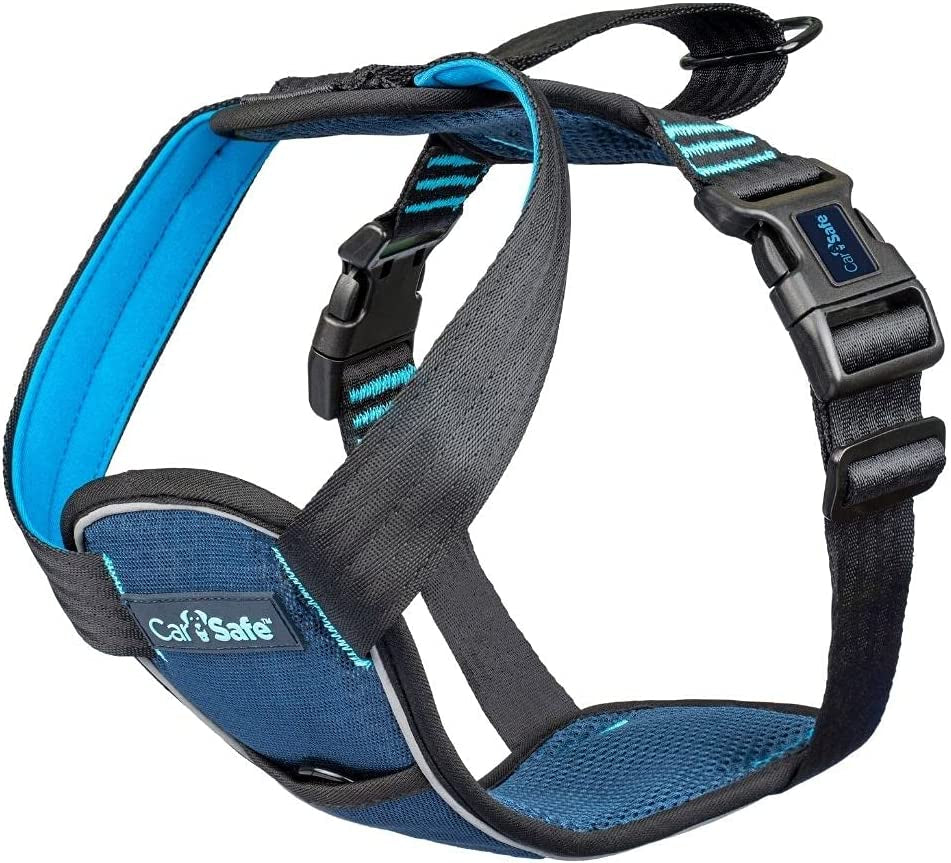 Crash Tested Dog Safety Harness | Size M | Crash Tested to 32Kg/70Lbs, Safely Secure Dog in the Car, Comfortable and Padded Design, for Toy, Small, Medium & Large Dogs
